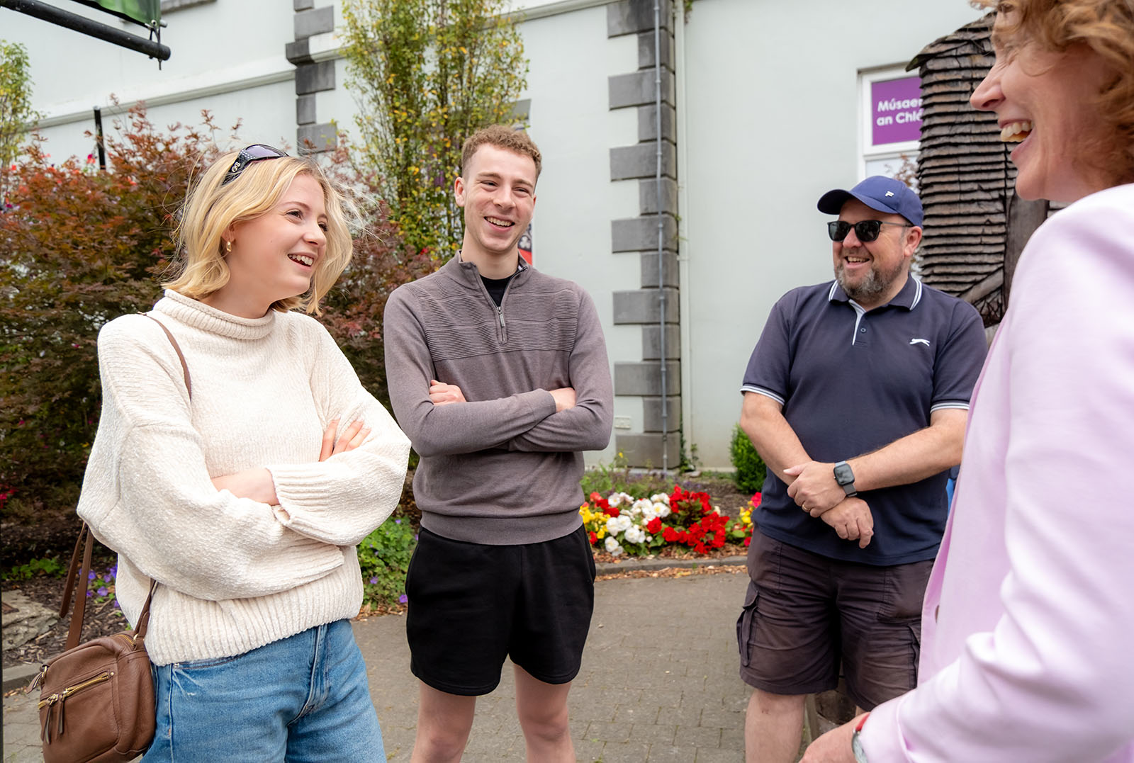 Tour group with Jane
