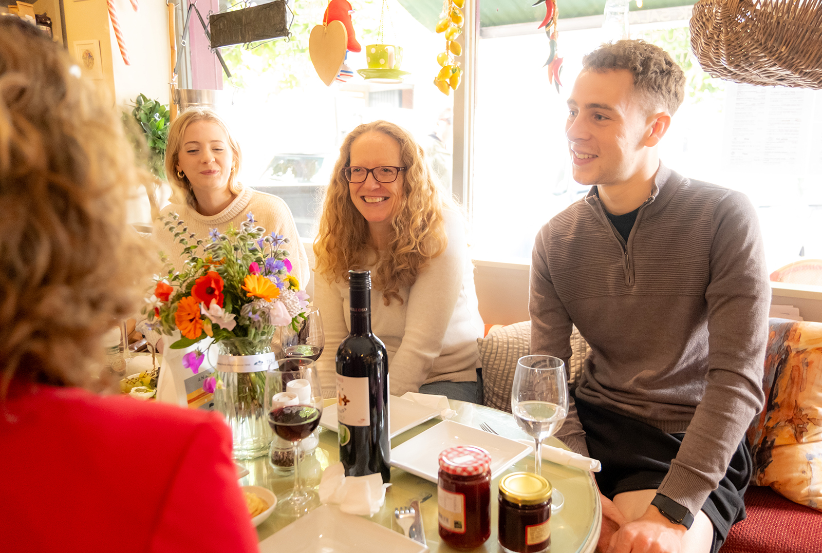 Tasting tour in restaurant